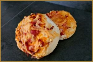 cheese and bacon flavour