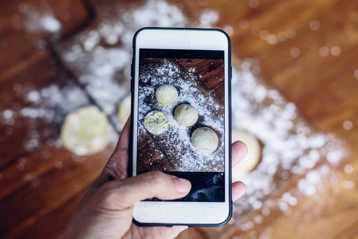 food photography background