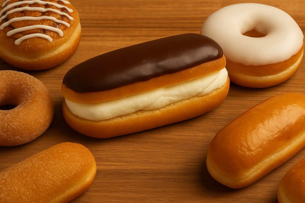 donut creative variations long johns