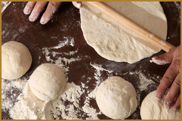 flat bread dough