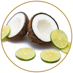 coconut and lime flavour