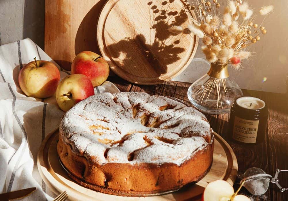creative apple cinnamon tea cake