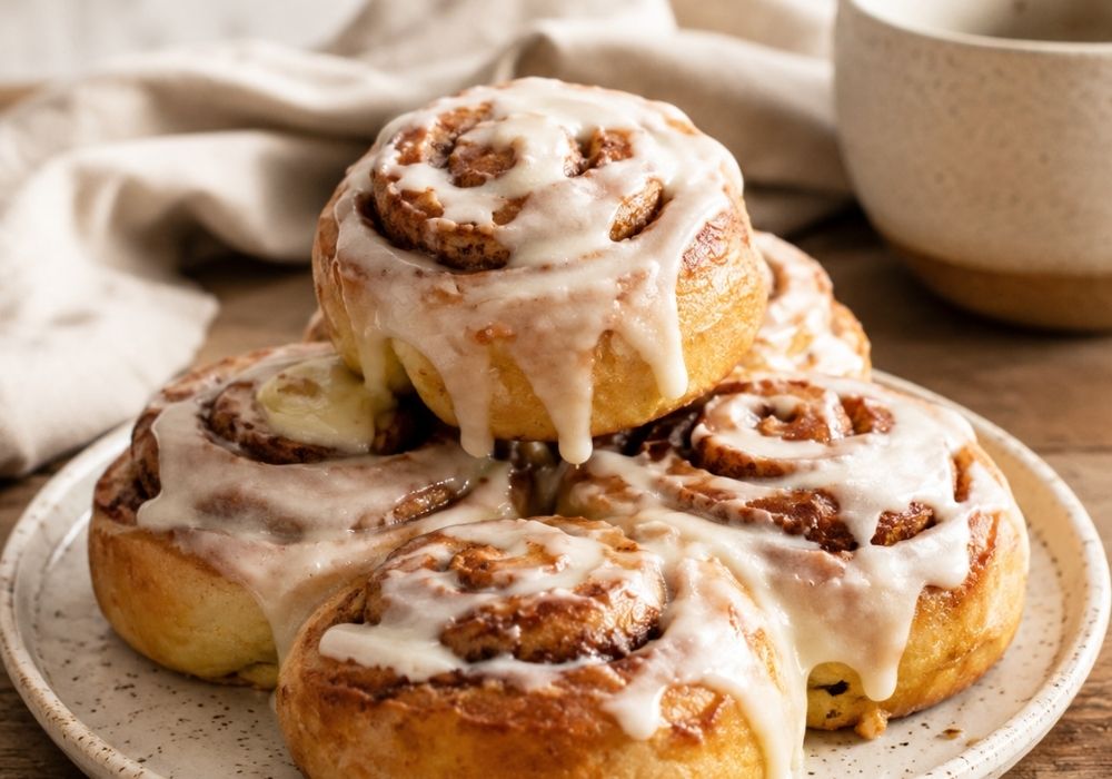 cinnamon rolls sweet buns